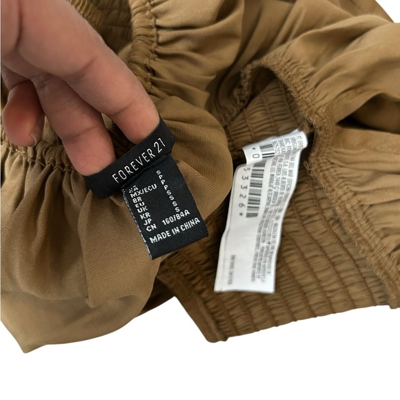 3 For 15 Forever 21 Mustard Yellow Satin Cami Top - Picture 4 of 4